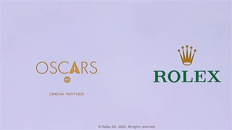 rolex commercial|rolex oscar commercial.